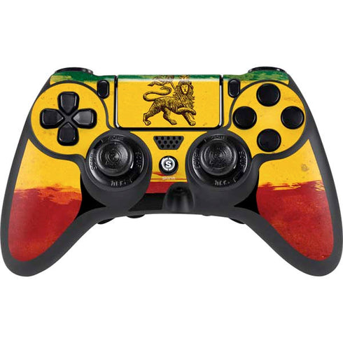 The Lion of Judah Rasta Flag PlayStation PS4 Skins