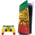 The Lion of Judah Rasta Flag PlayStation PS5 Skins