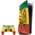 The Lion of Judah Rasta Flag PlayStation PS5 Skins