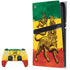 The Lion of Judah Rasta Flag PS5 Pro Bundle Skin