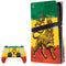 The Lion of Judah Rasta Flag PS5 Pro Disk Bundle Skin