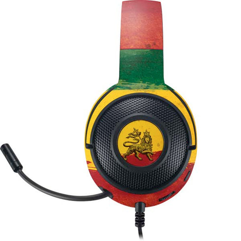 The Lion of Judah Rasta Flag Razer Kraken X Skin