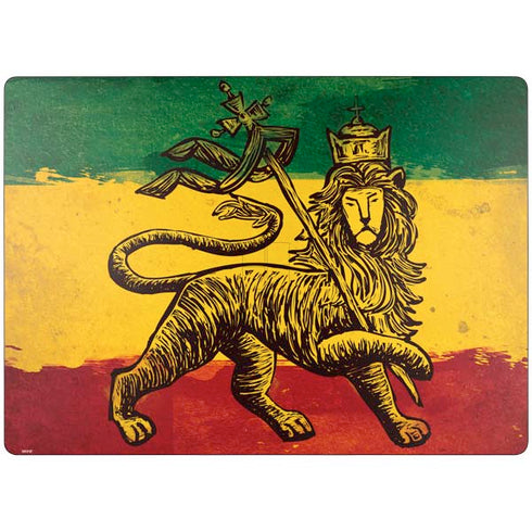 The Lion of Judah Rasta Flag Surface Laptop 7 13.8in Skin