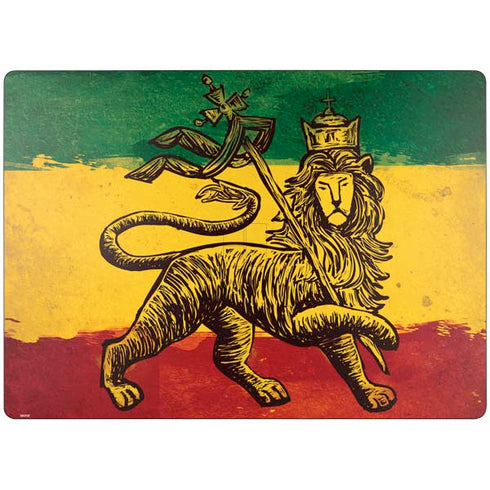 The Lion of Judah Rasta Flag Surface Laptop 7 15in Skin