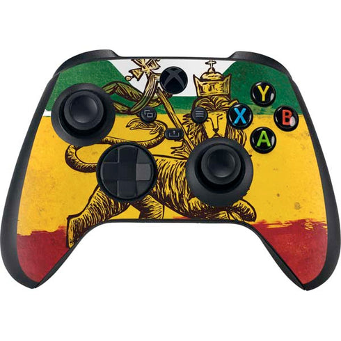 The Lion of Judah Rasta Flag Xbox Series X Bundle Skin