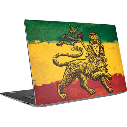 The Lion of Judah Rasta Flag Dell XPS Skin