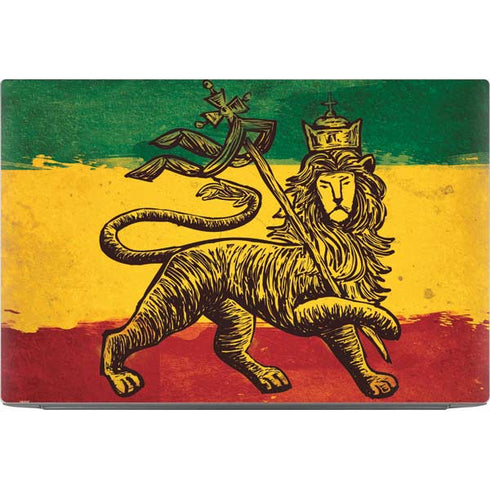 The Lion of Judah Rasta Flag Dell XPS Skin
