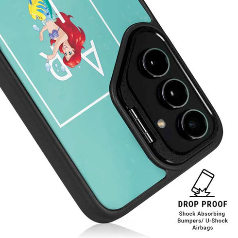 Disney Princess The Little Mermaid Galaxy S25 Kickstand Case