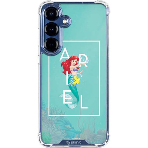 Disney Princess The Little Mermaid Galaxy S25 Plus Clear Case