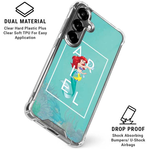 Disney Princess The Little Mermaid Galaxy S26 Plus Clear Case