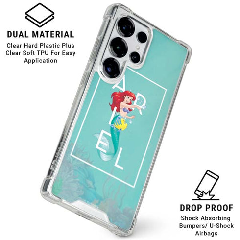 Disney Princess The Little Mermaid Galaxy S26 Ultra Clear Case