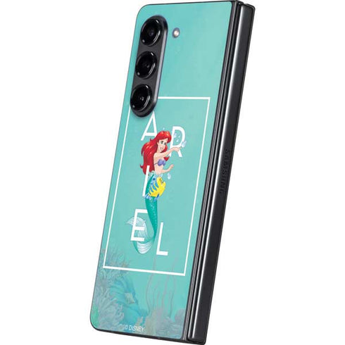 Disney Princess The Little Mermaid Galaxy Z Fold5 5G Skin