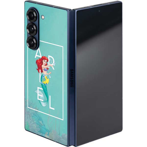 Disney Princess The Little Mermaid Galaxy Z Fold6 Skin
