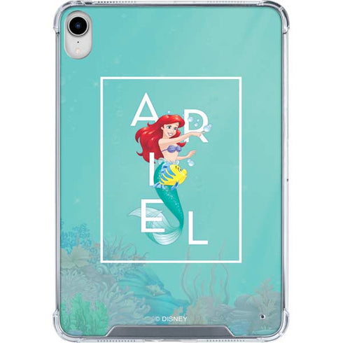 Disney Princess The Little Mermaid iPad 11th Gen (2025) Clear Case