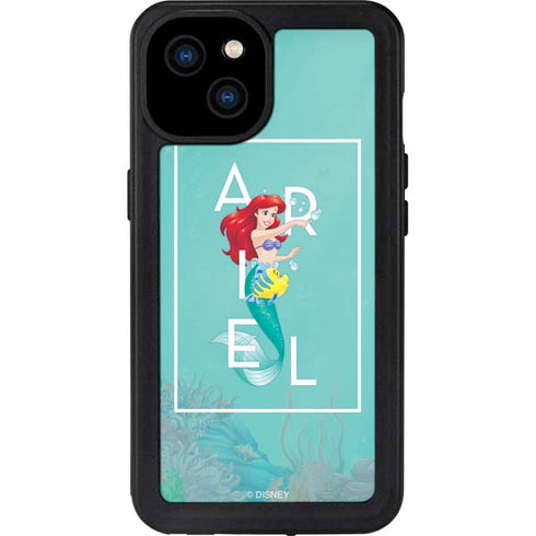 Disney Princess The Little Mermaid iPhone 15 Plus Waterproof Case
