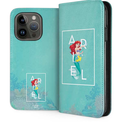 Disney Princess The Little Mermaid iPhone 15 Pro Folio Case