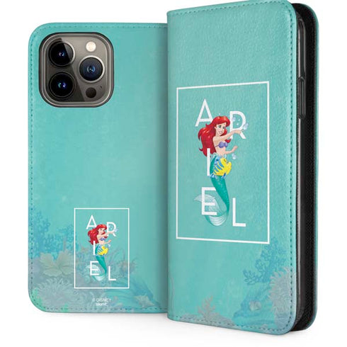 Disney Princess The Little Mermaid iPhone 15 Pro Max Folio Case