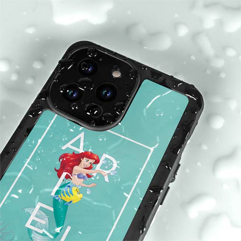 Disney Princess The Little Mermaid iPhone 15 Pro Waterproof Case
