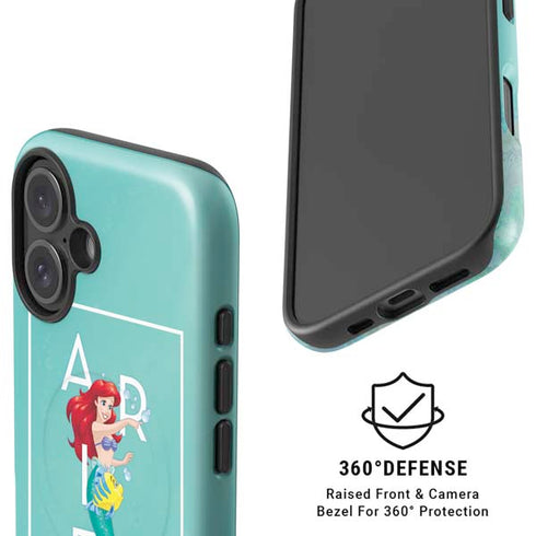 Disney Princess The Little Mermaid iPhone 16 Magsafe Impact Case