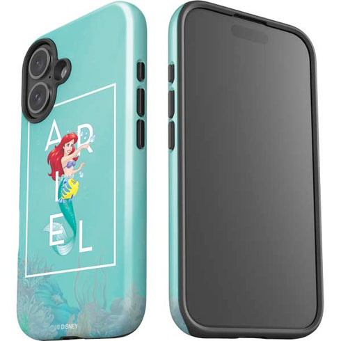 Disney Princess The Little Mermaid iPhone 16 Plus Impact Case
