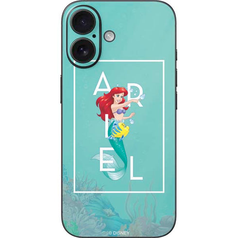 Disney Princess The Little Mermaid iPhone 16 Skin