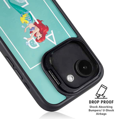 Disney Princess The Little Mermaid iPhone 16e Kickstand Case