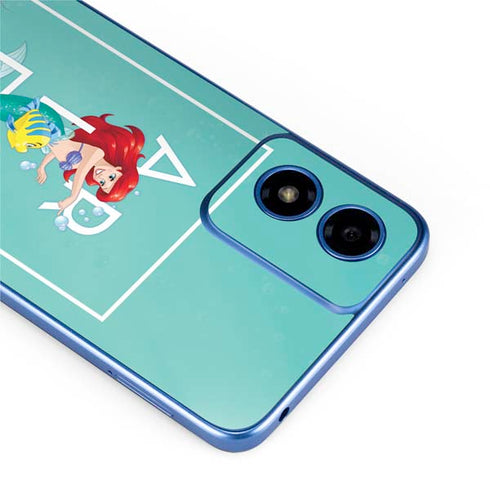 Disney Princess The Little Mermaid Moto G Play 4G (2024) Skin
