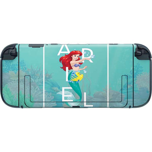 Disney Princess The Little Mermaid Nintendo Switch 2 (2025) with Joy-Con Skin