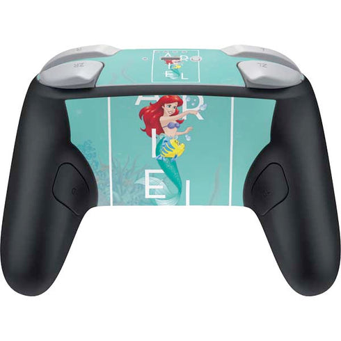 Disney Princess The Little Mermaid Nintendo Switch 2 (2025) Pro Controller Skin