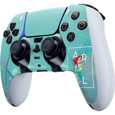 Disney Princess The Little Mermaid PS5 DualSense Edge Pro Controller Skin