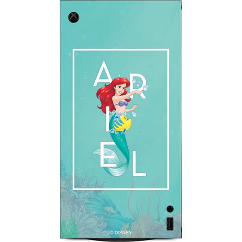 Disney Princess The Little Mermaid XBox Series X Digital Edition Console Skin