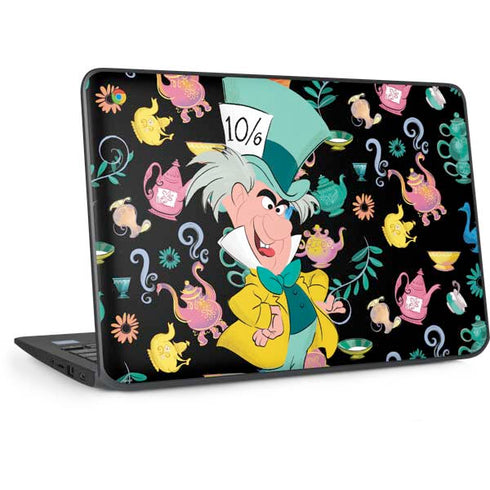 Disney Alice in Wonderland (animated) The Mad Hatter HP Chromebook Skin