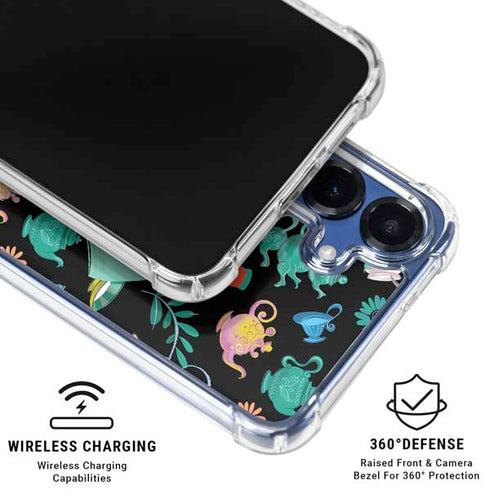 Disney Alice in Wonderland (animated) The Mad Hatter Galaxy S25 Clear Case
