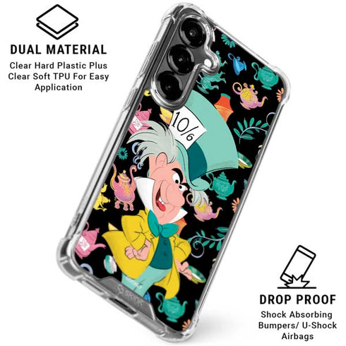 Disney Alice in Wonderland (animated) The Mad Hatter Galaxy S26 Plus Clear Case