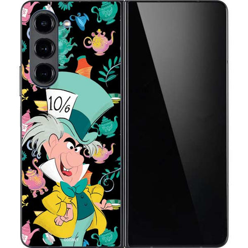 Disney Alice in Wonderland (animated) The Mad Hatter Galaxy Z Fold5 5G Skin