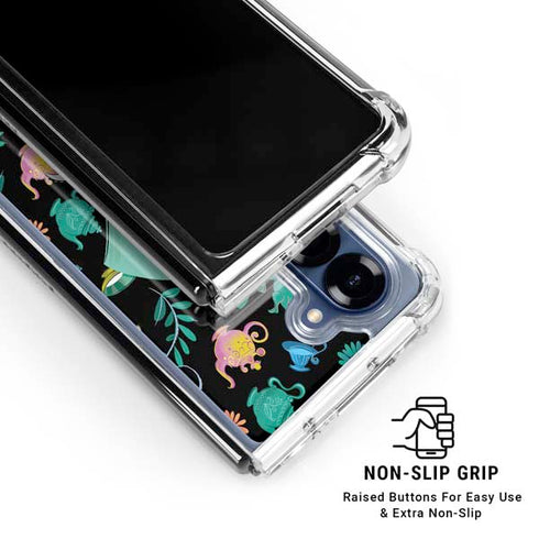 Disney Alice in Wonderland (animated) The Mad Hatter Galaxy Z Fold6 Clear Case
