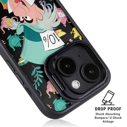 Disney Alice in Wonderland (animated) The Mad Hatter iPhone 15 Kickstand Case