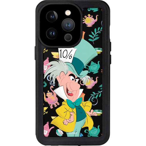 Disney Alice in Wonderland (animated) The Mad Hatter iPhone 15 Pro Waterproof Case