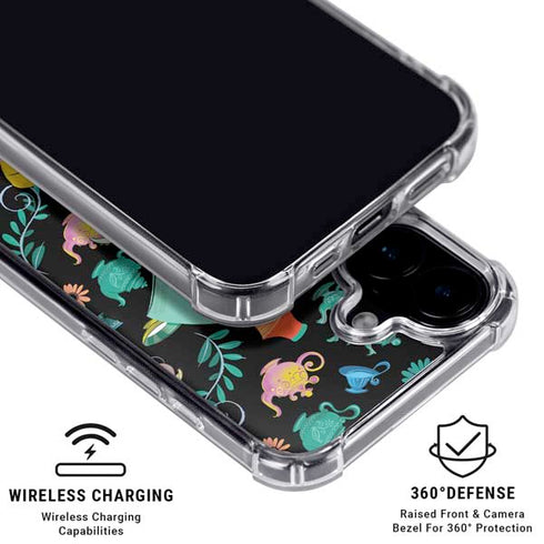 Disney Alice in Wonderland (animated) The Mad Hatter iPhone 16 Clear Case
