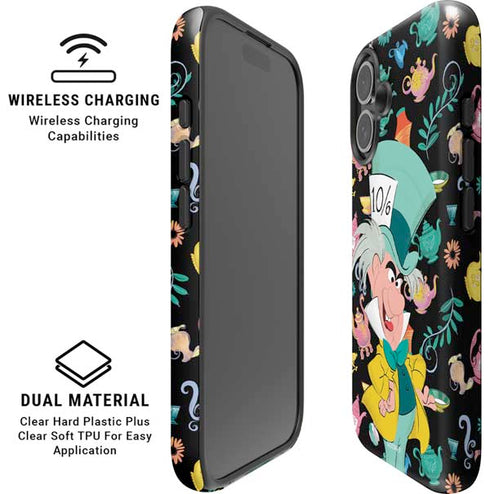 Disney Alice in Wonderland (animated) The Mad Hatter iPhone 16 Plus Magsafe Impact Case