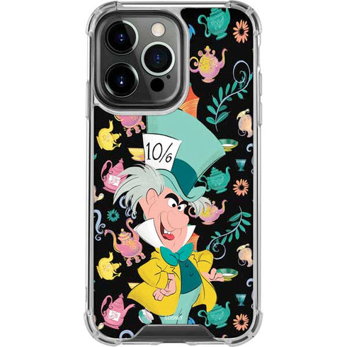 Disney Alice in Wonderland (animated) The Mad Hatter iPhone 16 Pro Clear Case