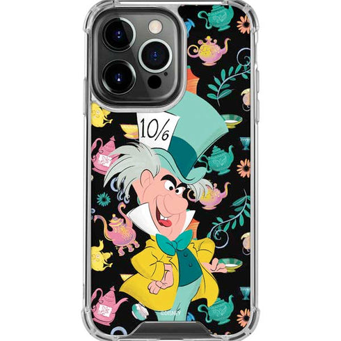 Disney Alice in Wonderland (animated) The Mad Hatter iPhone 16 Pro Max Clear Case