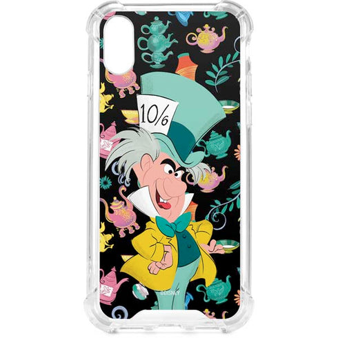 Disney Alice in Wonderland (animated) The Mad Hatter iPhone XS Clear Case