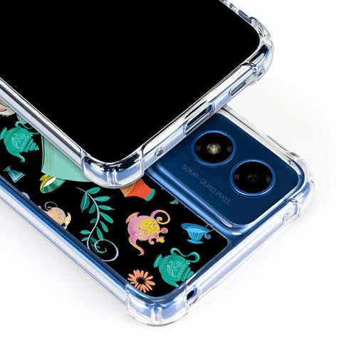 Disney Alice in Wonderland (animated) The Mad Hatter Moto G 5G (2024) Clear Case