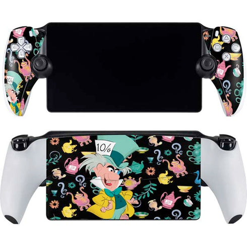 Disney Alice in Wonderland (animated) The Mad Hatter PlayStation Portal Remote Player Skin