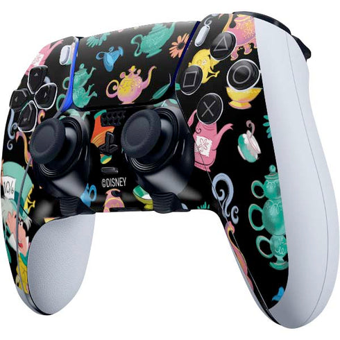 Disney Alice in Wonderland (animated) The Mad Hatter PS5 DualSense Edge Pro Controller Skin