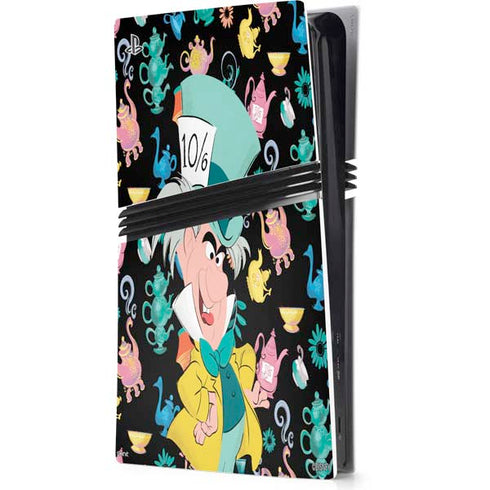 Disney Alice in Wonderland (animated) The Mad Hatter PS5 Pro Console Skin