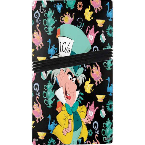 Disney Alice in Wonderland (animated) The Mad Hatter PS5 Pro Console Skin