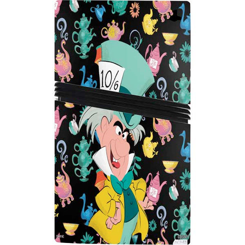 Disney Alice in Wonderland (animated) The Mad Hatter PS5 Pro Console Skin