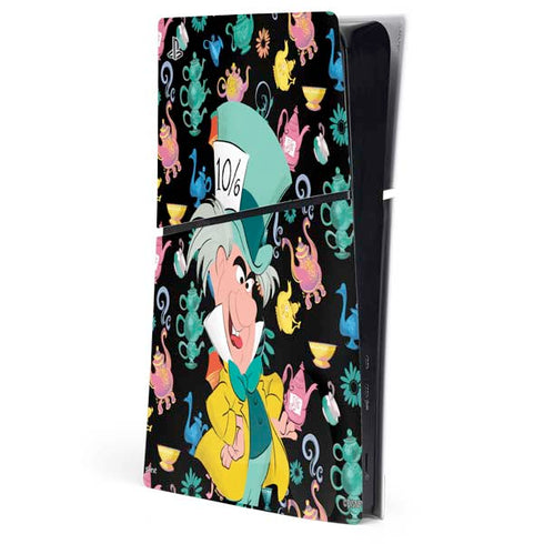 Disney Alice in Wonderland (animated) The Mad Hatter PS5 Slim Digital Edition Console Skin
